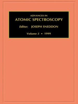 cover image of Advances in Atomic Spectroscopy